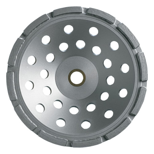 Norton Clipper Classic 5 inch Single Row Diamond Cup Wheel- Concrete, Dry