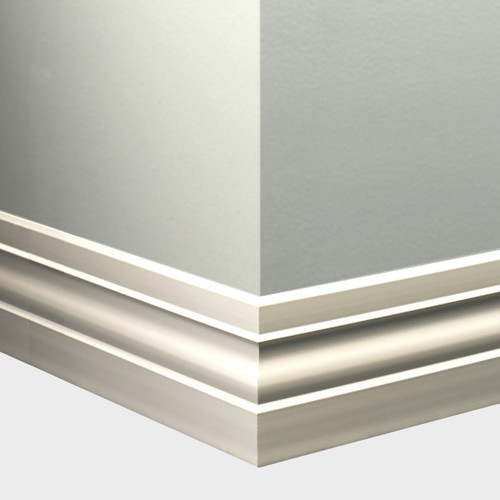 Tarkett Millwork Ambassador Wall Base Snow White 4 inch- MW01K