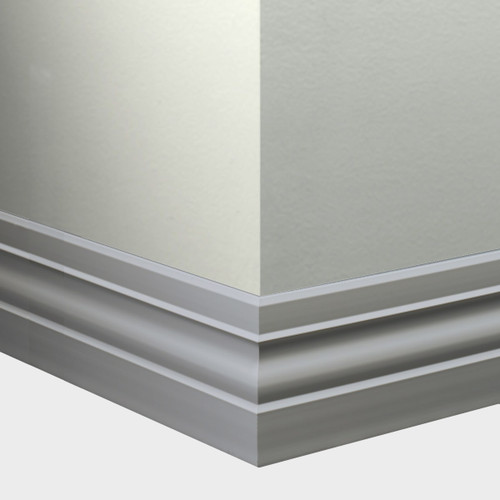 Tarkett Millwork Ambassador Wall Base Pewter 4 inch- MW38K