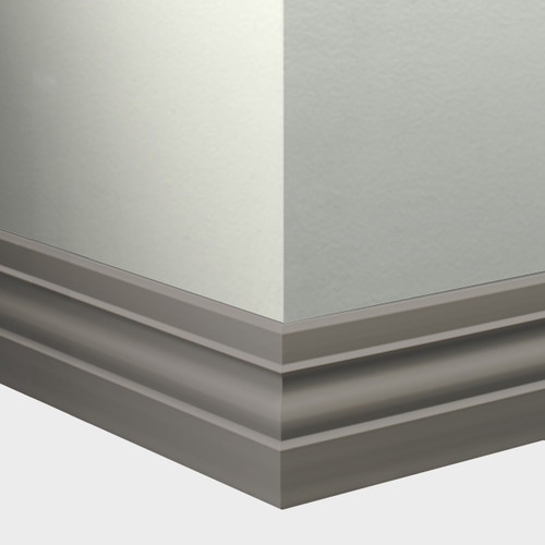 Tarkett Millwork Ambassador Wall Base Grey 4 inch- MW48K
