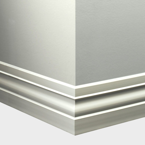 Tarkett Millwork Ambassador Wall Base White 4 inch- MW50K