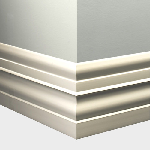 Tarkett Millwork Attache Wall Base Snow White 6 inch- MW01E