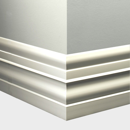 Tarkett Millwork Attache Wall Base Icicle 6 inch- MW08E