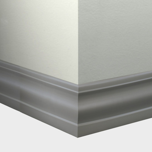 Tarkett Millwork Delineate Wall Base Medium Grey- MW28T