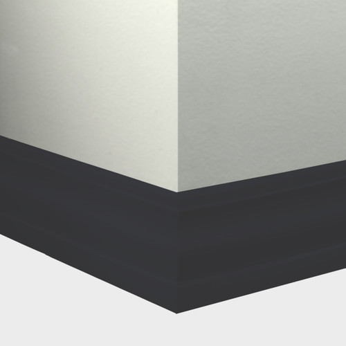 Tarkett Millwork Delineate Wall Base Black 4 1/4 inch- MW40T
