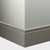 Tarkett Millwork Reveal Wall Base 6 inch Pebble