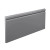 Flexco Captivate Wall Base Medium Gray