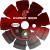 First Cut Red Early Entry Blade Medium Hard Aggregate- 6 inch, For Diamond Product Saws w/Skid Plate