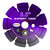 First Cut Expert Purple Early Entry Blade for Very Hard Aggregate- 6 1/2 inch, Soff Cut Compatible