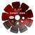 First Cut Expert Red Early Entry Blade for Medium Hard Aggregate- 6 1/2 inch, Soff Cut Compatible