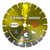 First Cut Expert Yellow Early Entry Blade for Medium Soft Aggregate- 8 inch, Soff Cut Compatible