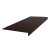 Roppe Vantage Raised Circular, 12 1/4 Inch x 42 Inch- Brown Stair Tread