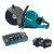Makita 14" Power Cutter Kit- 80V max XGT Saw with Batteries, Charger and Water Connector