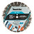 Makita All Cut 14" Turbo Segmented Blade General Purpose for Masonry and Concrete