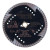 Diteq B-22 Firehawk III Turbo Blade for Concrete and Stone, 10 inch