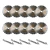 Husqvarna Tacti Soff Cut FLX-4000, 6 Inch, Orange Early Entry Blades | Medium Soft Aggregate, 10 Pack + 5 Skid Plates