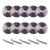 Husqvarna Tacti Soff Cut FLX-1000, 10 Inch, Purple Early Entry Blades | Very Hard Aggregate, 10 Pack + 5 Skid Plates