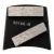 Syntec Fast Change Double Bar Grinding Segment-Black, Hard Bond