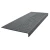 Roppe Slate Vantage Raised Circles Stair Tread Without Riser, 72 Inch