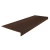Roppe Ribbed Square Nose Stair Tread Clove 48 Inch