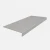Roppe Light Duty Smooth Ashen Stair Tread- 60 Inch