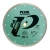 Pearl Abrasive P4 Reactor ADM Continuous Rim Porcelain Diamond Blade, 10 Inch
