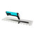 Bihui Square Notched Trowel 12.5 inch, 1/4 inch