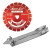 Husqvarna XL 3000, 12 inch x .120 Red Elite Soff Cut Early Entry Diamond Blade, Medium Hard Aggregate