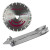 Husqvarna Vari Cut 3000, 6.5 x .125 inch Red Soff Cut Early Entry Diamond Blade | Medium Hard Aggregate