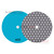 General Tool Dry Polishing Pad, 4 inch, 400 Grit