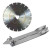 Husqvarna FLX 4000, 12 inch Orange Soff Cut Early Entry Diamond Blade for Medium Aggregate