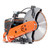 Husqvarna K 770 Gas-Powered Concrete Saw with Easy Start Technology, Front Angle View