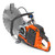 Husqvarna K1 PACE Handheld Power Cutter with Advanced Battery Technology