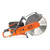 Husqvarna K970 Rescue Light and Powerful Saw with Diamond Blade, Side View