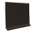 Flexco Black Dahlia Wall Base 6 Inch Vinyl