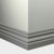 Tarkett Millwork Ambassador Wall Base Medium Grey- MW28K