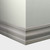 Tarkett Millwork Delineate Wall Base Silver Grey 4 1/4 inch- MW55T