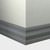 Tarkett Millwork Delineate Wall Base Storm Cloud 4 1/4 inch- MW71T