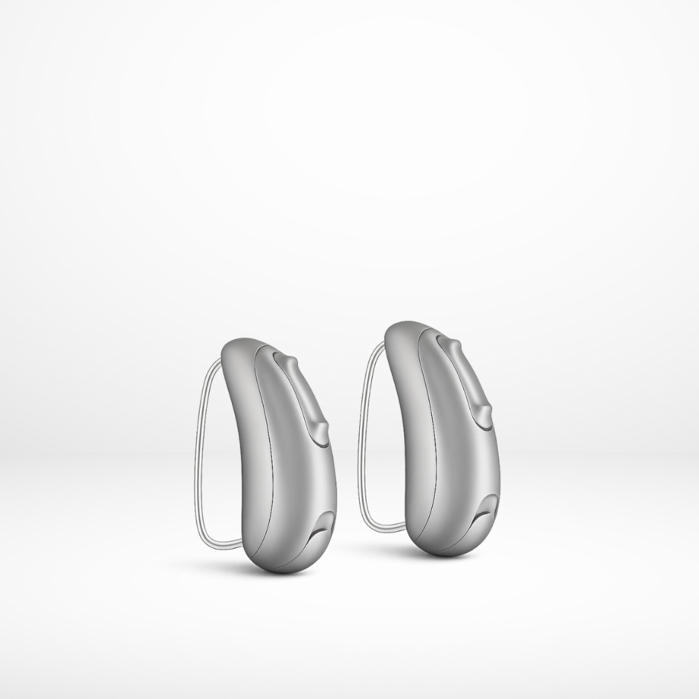 Audicus Omni Hearing Aid Pair Silver