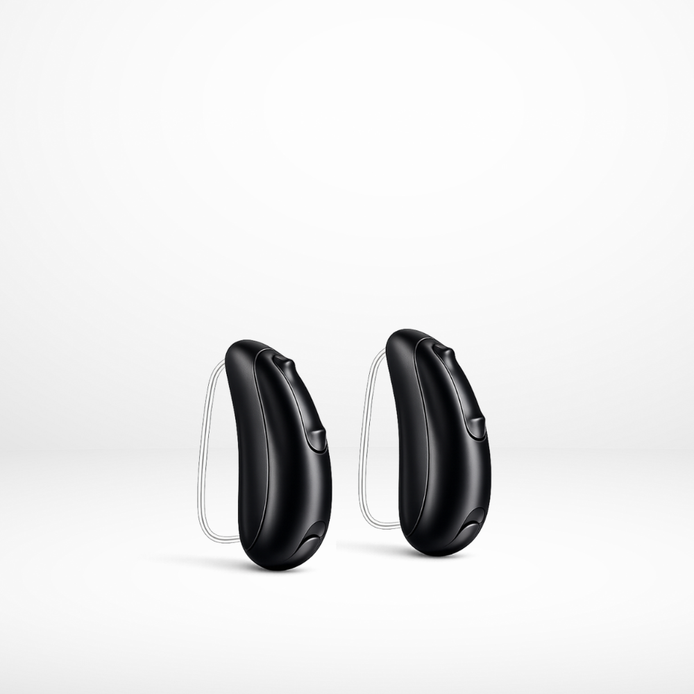 Audicus Spirit Hearing Aid Pair Black