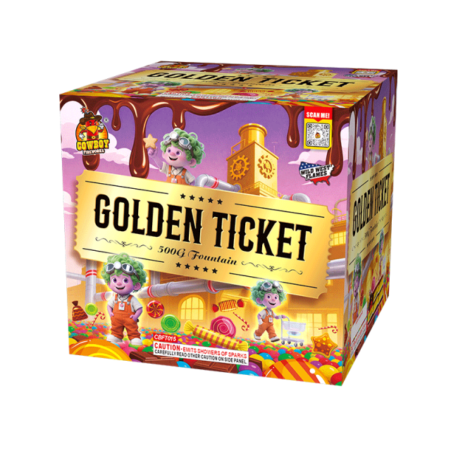 Golden Ticket Fountain