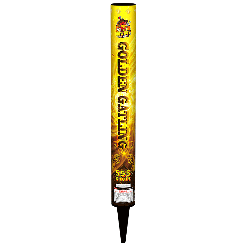 Golden Gatling Firework