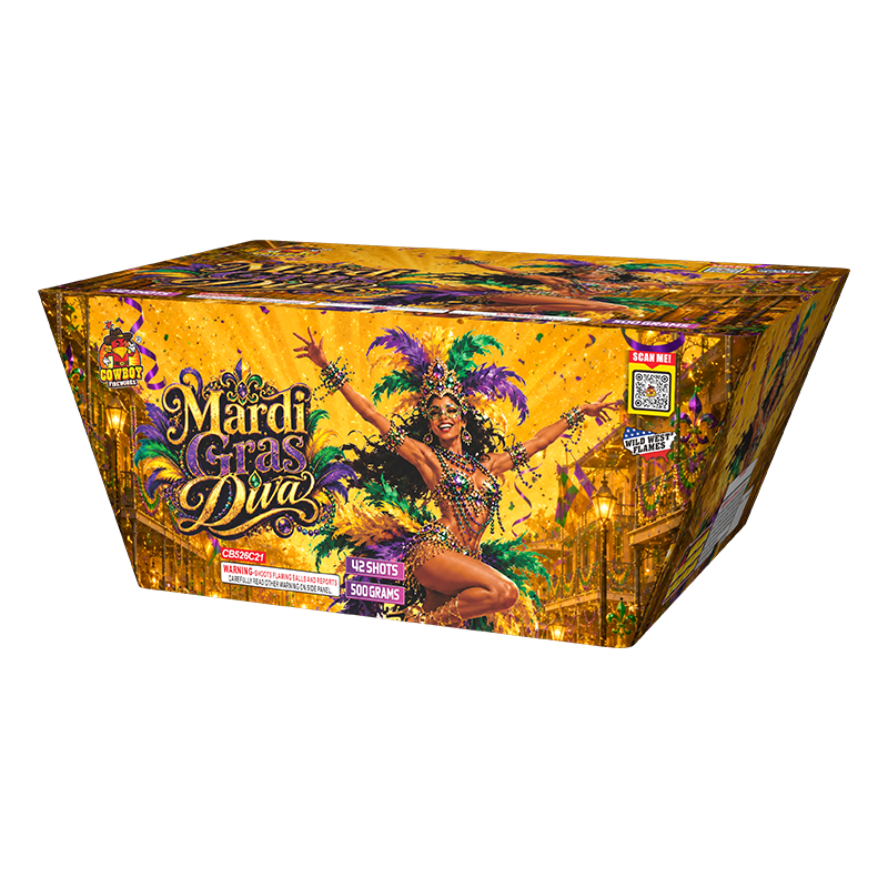 Mardi Gras Diva Firework