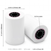 Ingenico Move 3500 paper roll dimensions 2 1/4 in 58mm with 1/2 in core