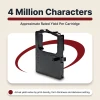 Okidata 42377801 compatible ribbon rated yield approximately 4 million characters