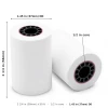 Ingenico Desk 3500 paper roll dimensions 2 1/4 x 50 ft with half inch core and 1.45 in OD