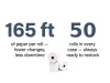 Star SP700 bond paper 165 ft per roll and 50 rolls per case for less downtime