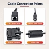Ingenico CAB350901 multipoint terminal connector close up detail