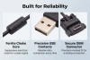 Built for reliability ferrite choke core precision USB contacts and secure OEM connector