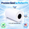 Veeder Root TLS 350 thermal paper roll specifications 2 1 4 in width 1 77 in diameter